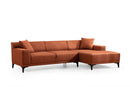 Petra R Corner - Orange Hörnsoffa