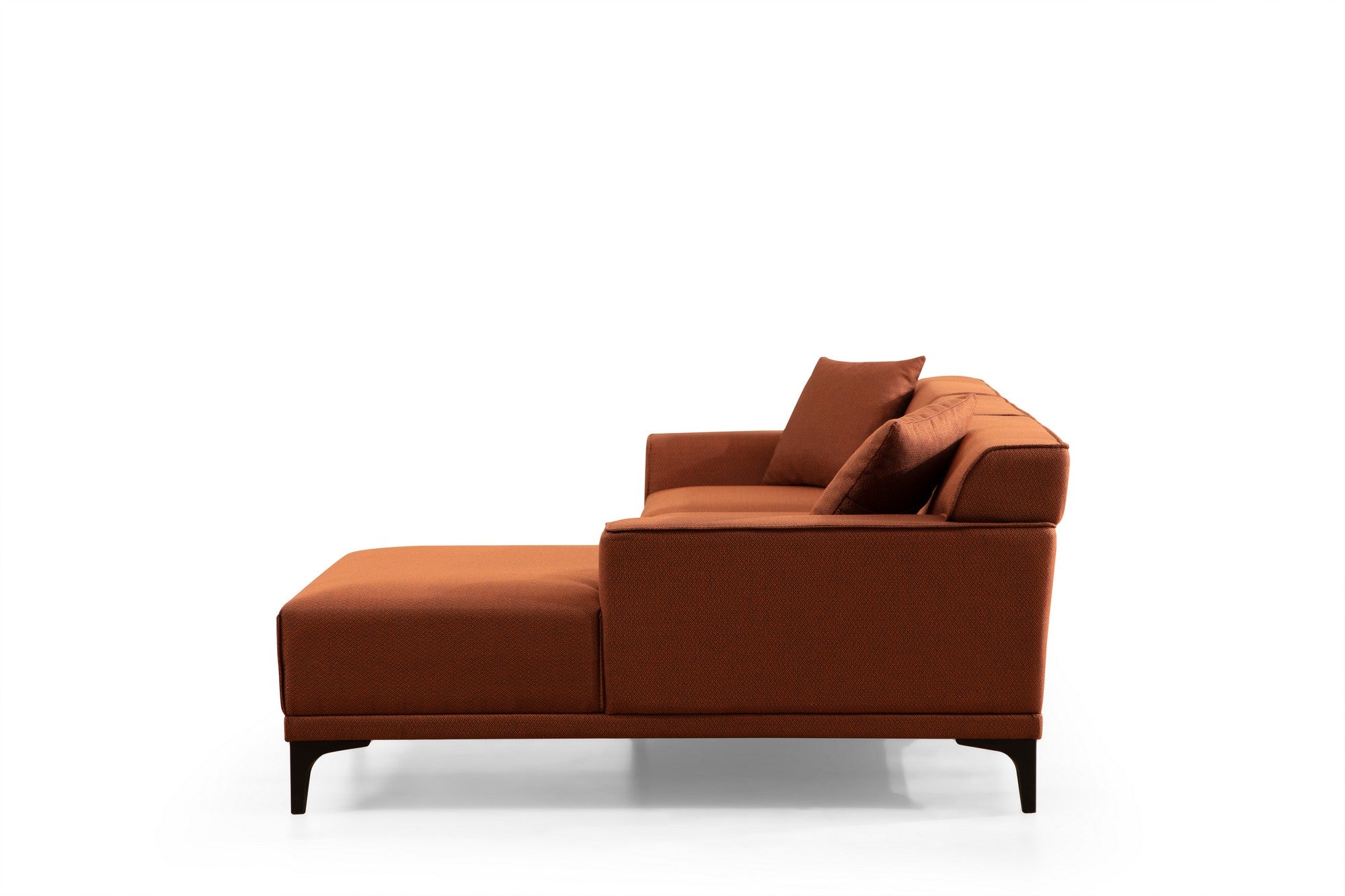 Petra R Corner - Orange Hörnsoffa