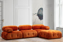 Bubble Corner ( L1-O1-1R -Puf) - Orange hörnsoffa