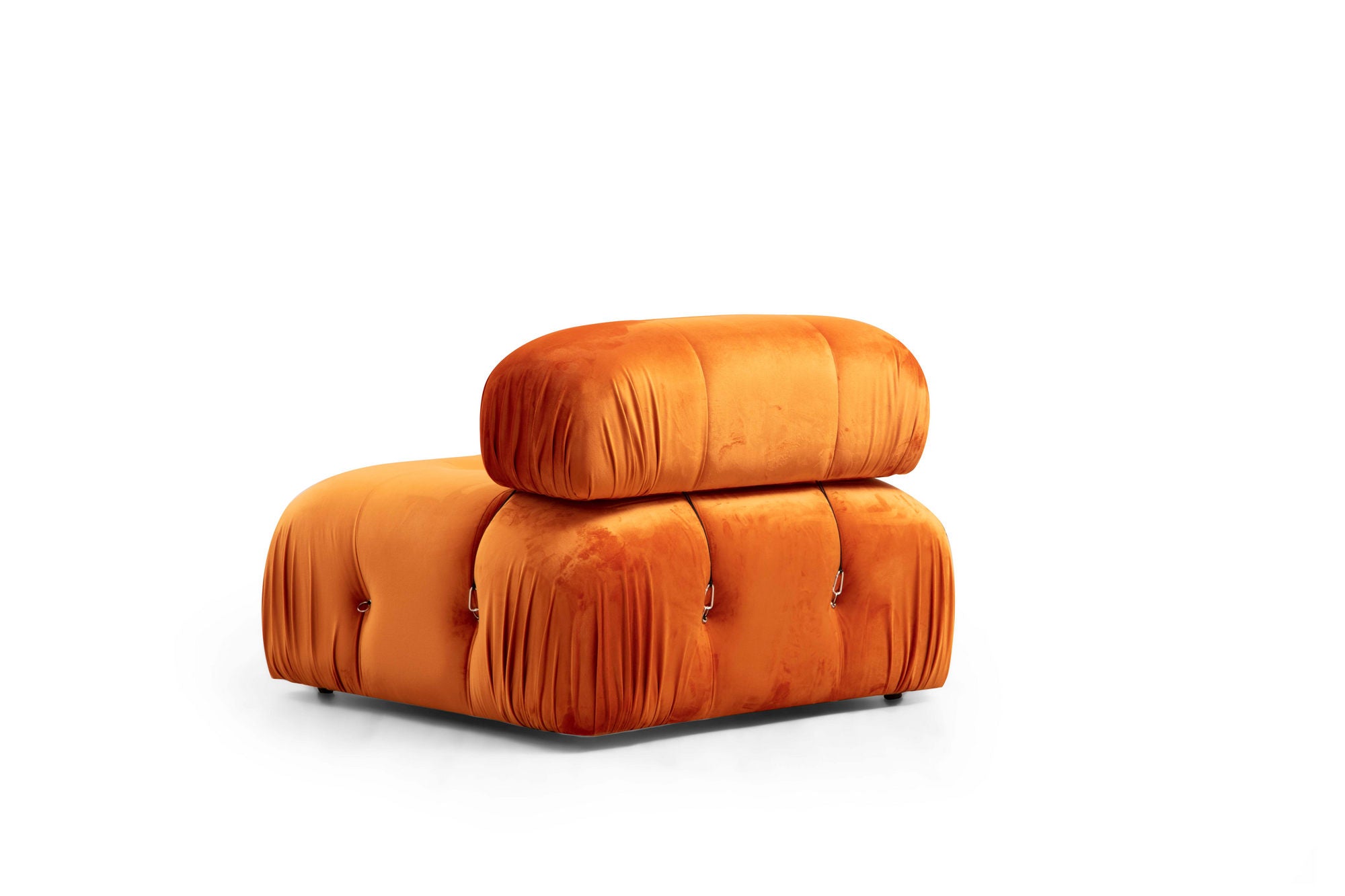 Bubble Corner ( L1-O1-1R -Puf) - Orange hörnsoffa