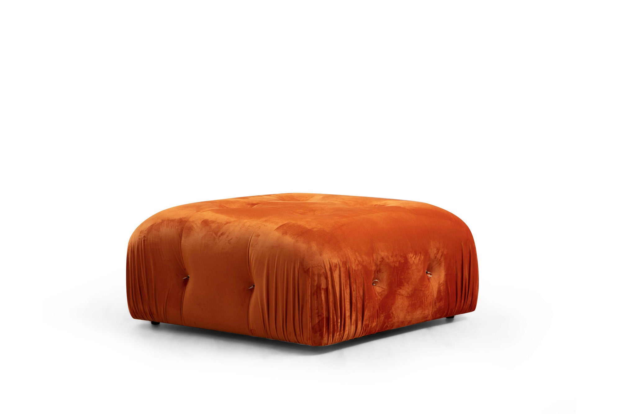 Bubble Corner ( L1-O1-1R -Puf) - Orange hörnsoffa