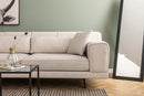 Jivago Hörnvänster (Chl-2R) - Beige Hörnsoffa