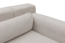 Jivago Hörnhöger (L2-Chl) - Beige Hörnsoffa
