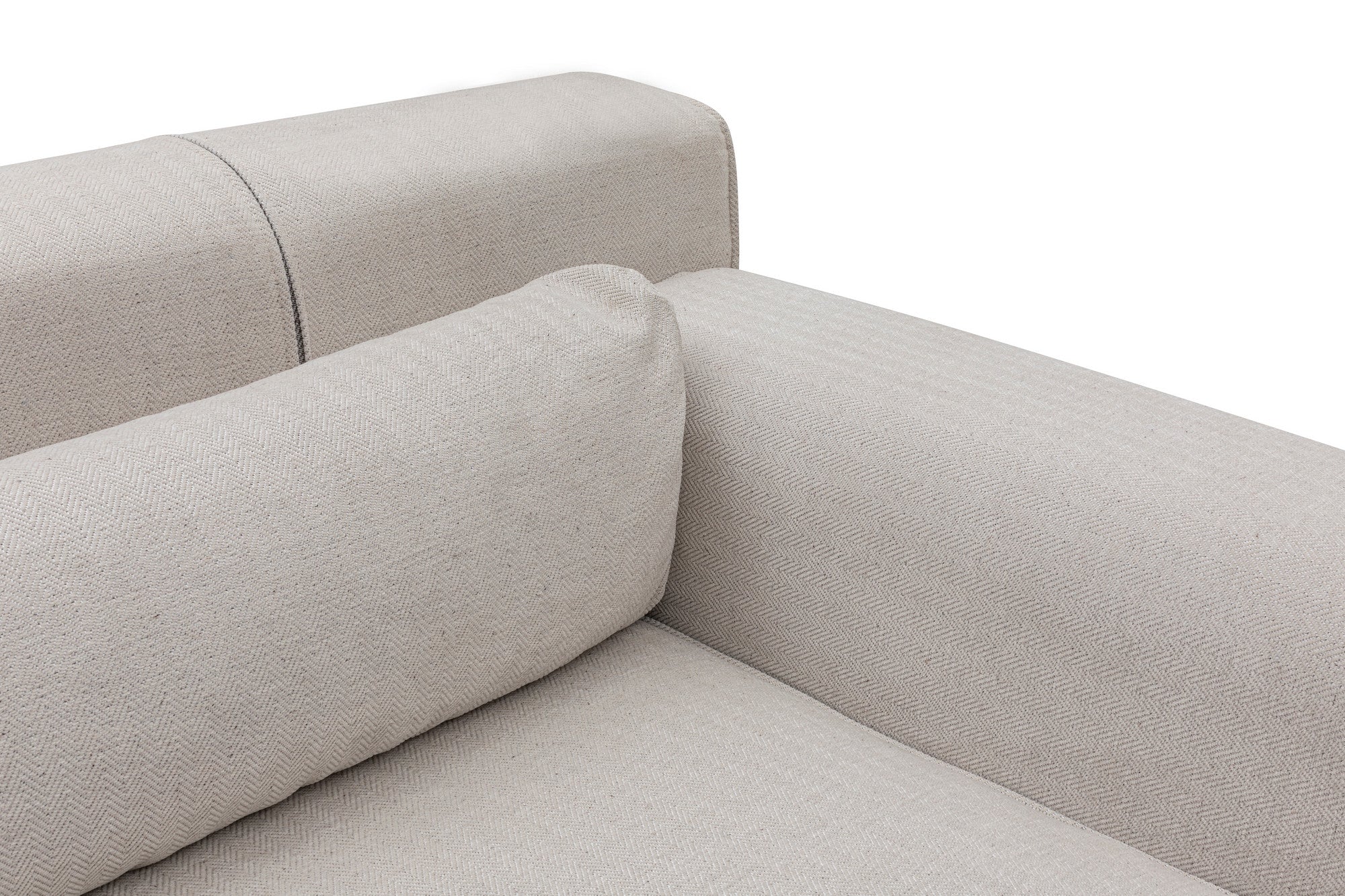 Jivago Hörnhöger (L2-Chl) - Beige Hörnsoffa