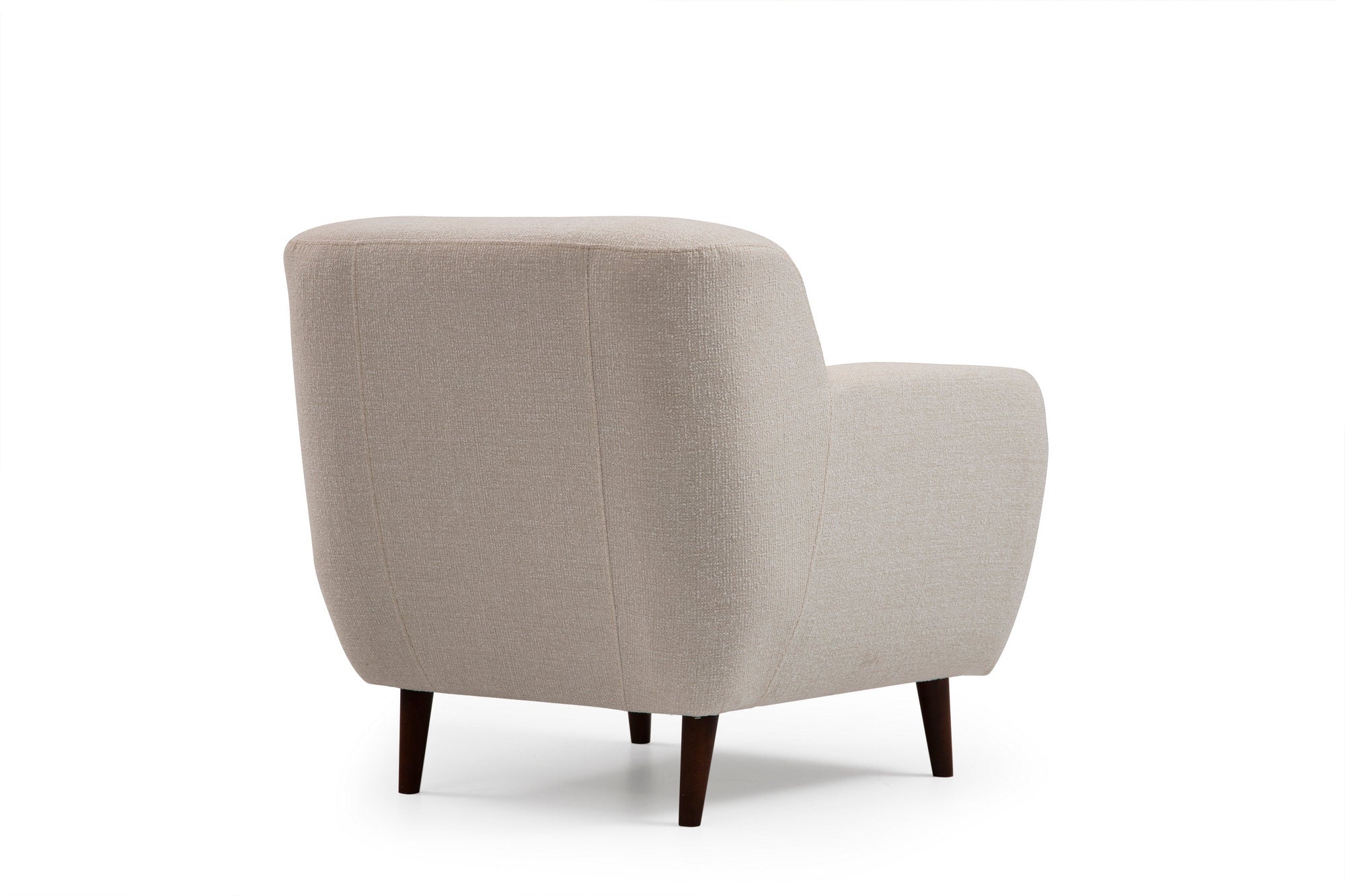 Enna - Beige Wing Chair