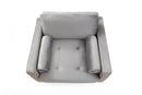 Rome - Light Grey Wing Chair