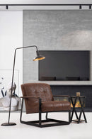 Darius - Brown Wing Chair