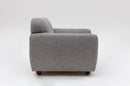 Eddy - Light Grey Wing Chair
