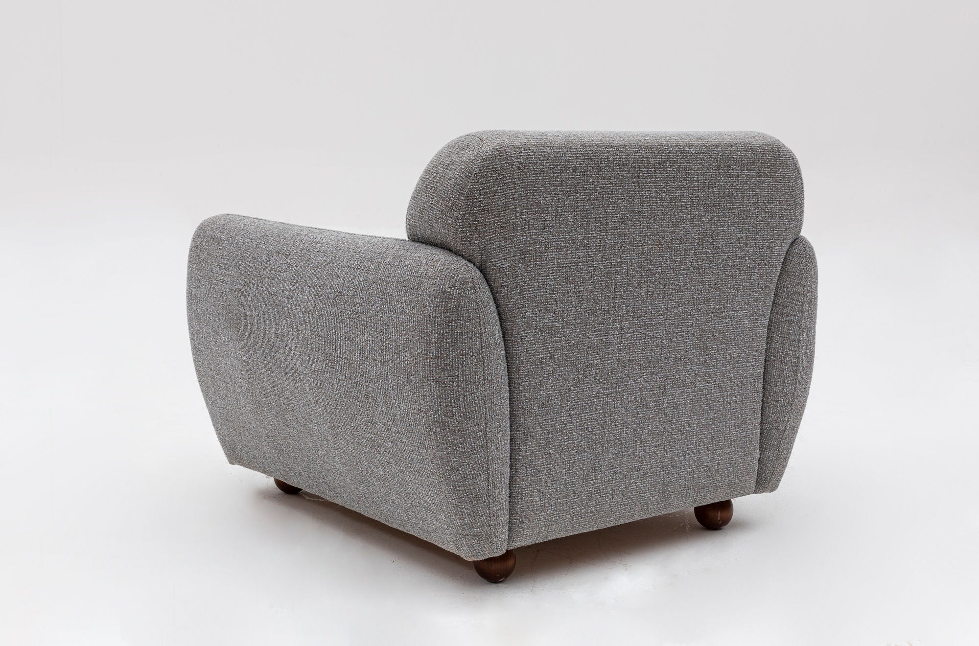 Eddy - Light Grey Wing Chair