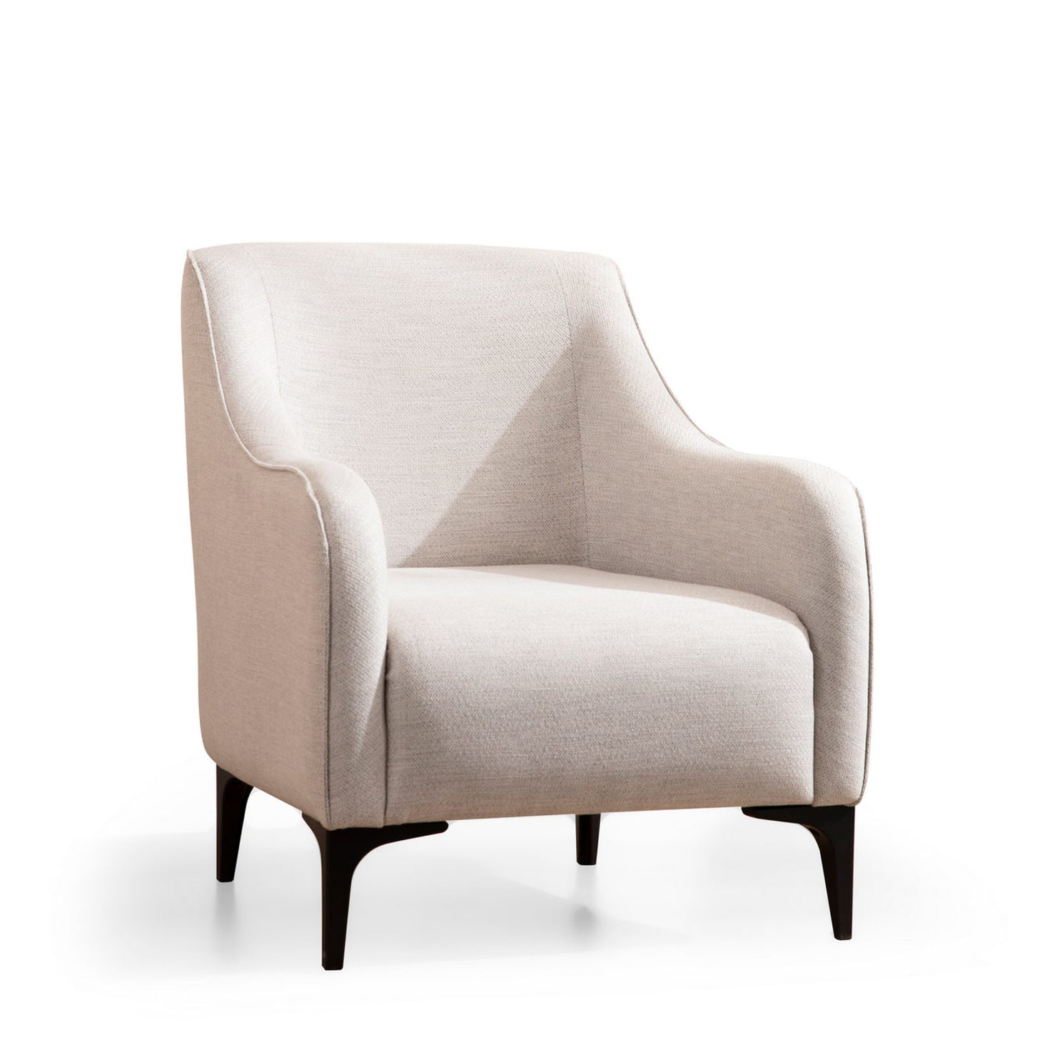 Belissimo - Off White Wing Chair