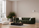 Cady - Grön 3-Sits Soffa