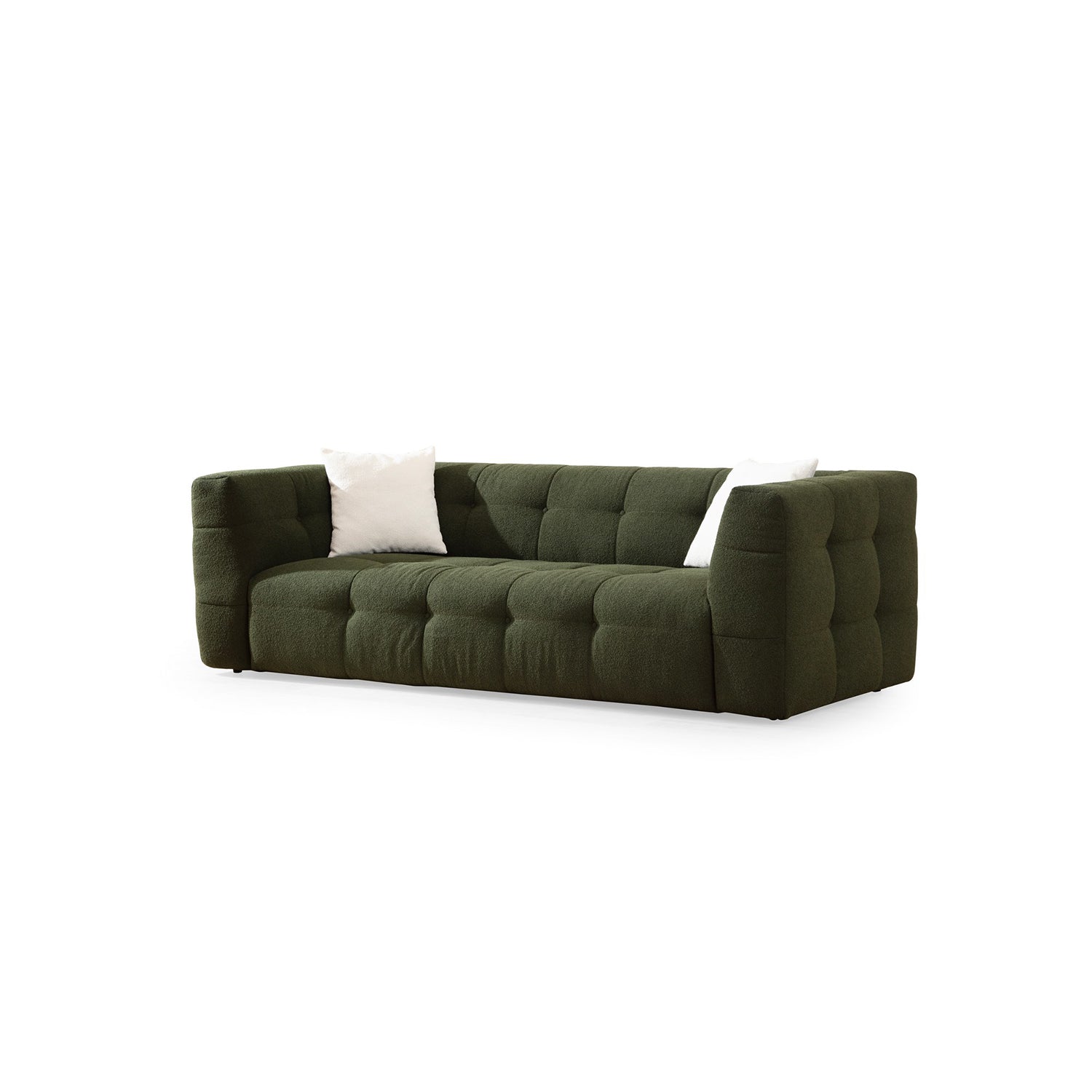 Cady - Grön 3-Sits Soffa