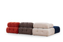 Doblo 3-sits med puff ( L1-O1-1R-Pouffe) - Multicolor Hörnssoffa