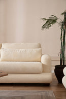 River - Beige 3-sitssoffa