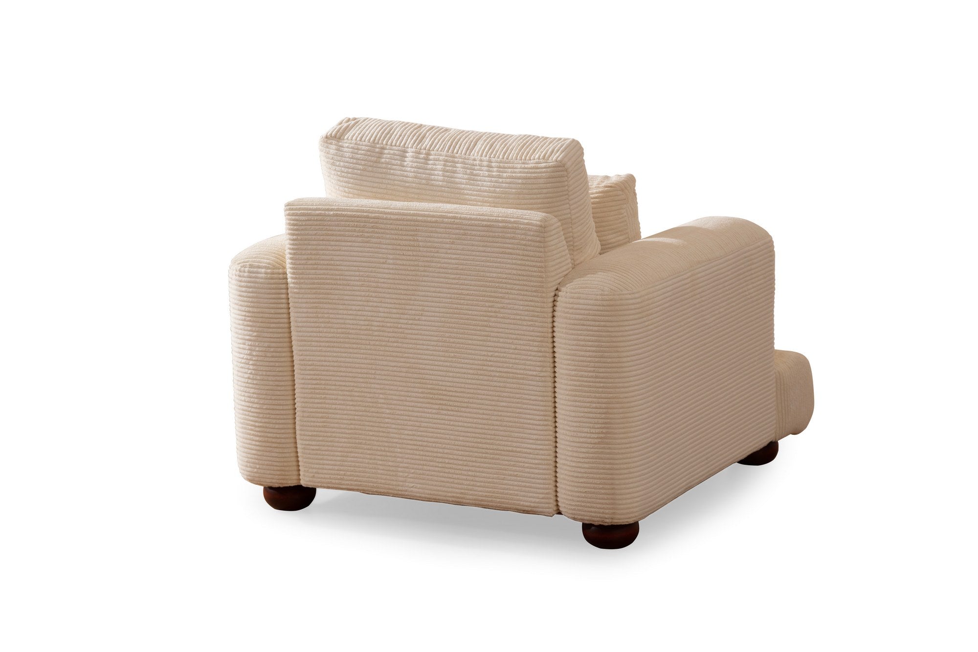 River - Beige 1-Seat Sofa