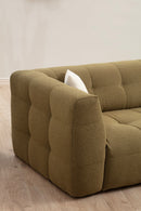 Cady 3 Sits Höger - Khaki Hörnssoffa