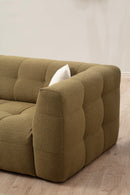 Cady 3 Sits Vänster - Khaki Hörnssoffa