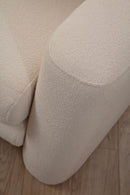 Lily Corner Left Cream Hörnsoffa