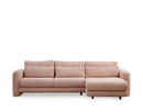 Lily Corner Right Pink Corner Sofa