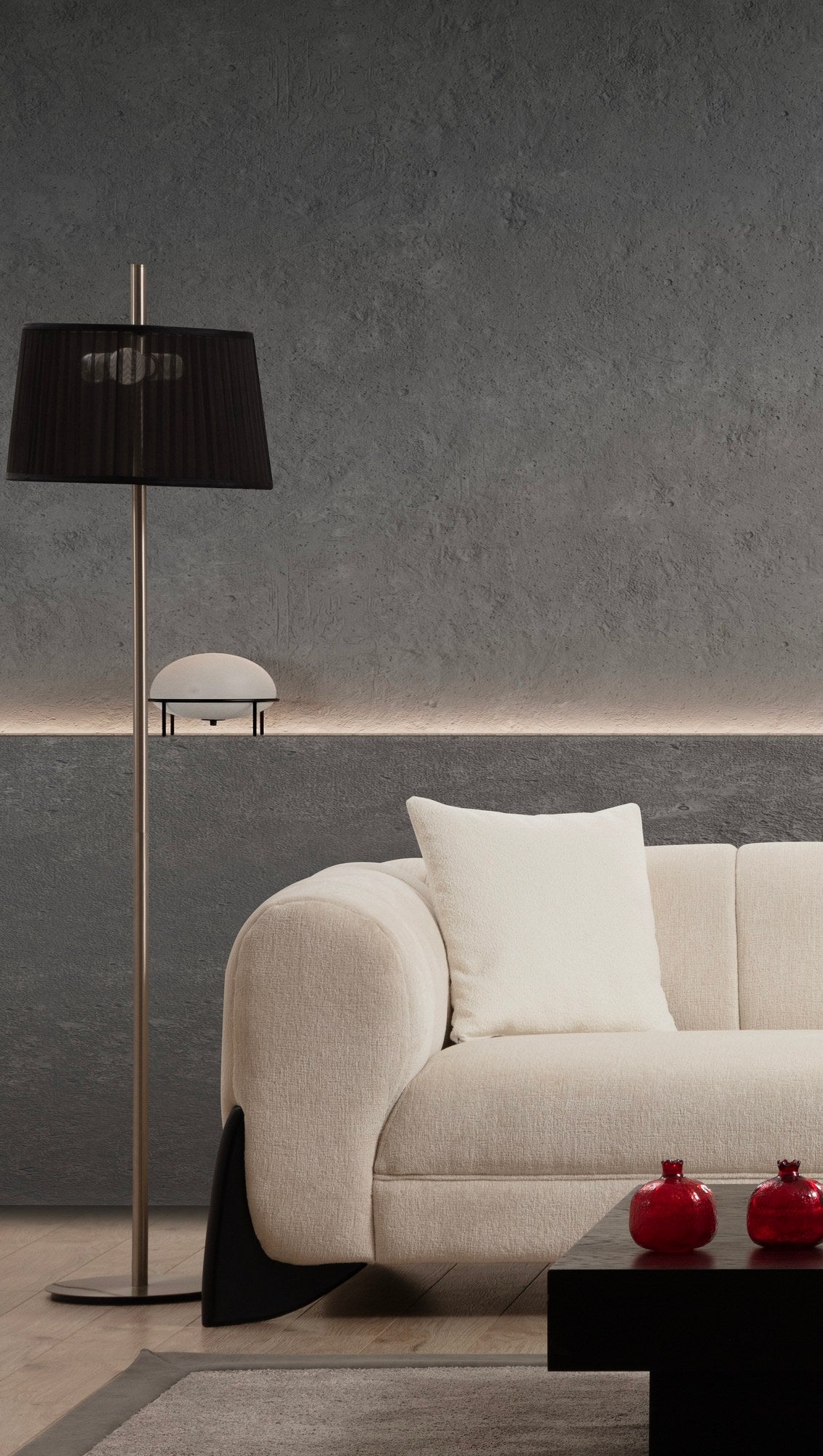 Sandreo Vit - 3 3-Sits Soffa