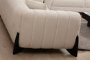 Sandreo Vit - 3 3-Sits Soffa