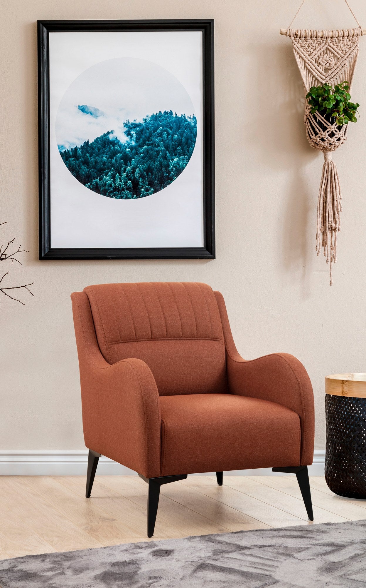 Kenzo - Tile Red Wing Chair