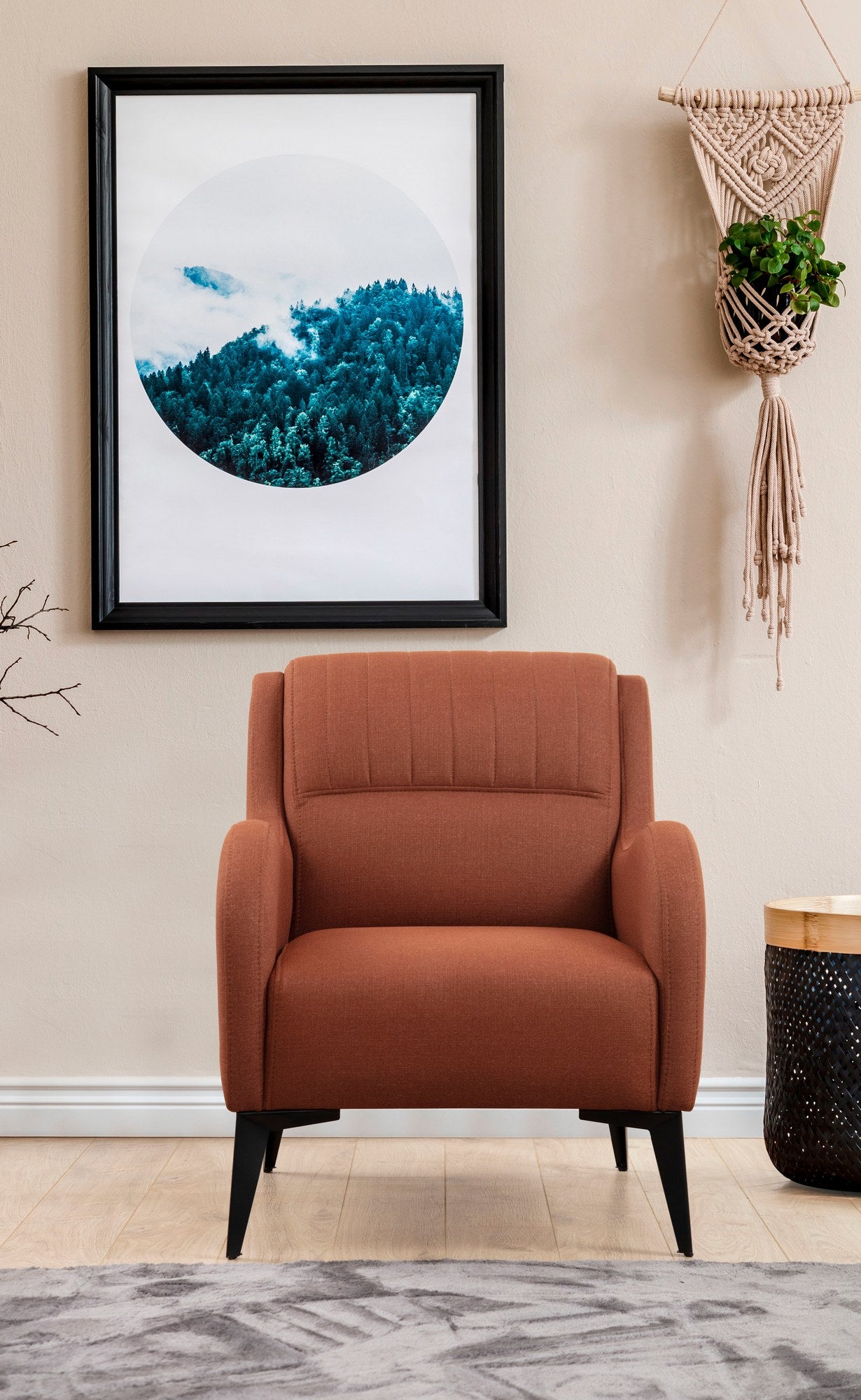 Kenzo - Tile Red Wing Chair