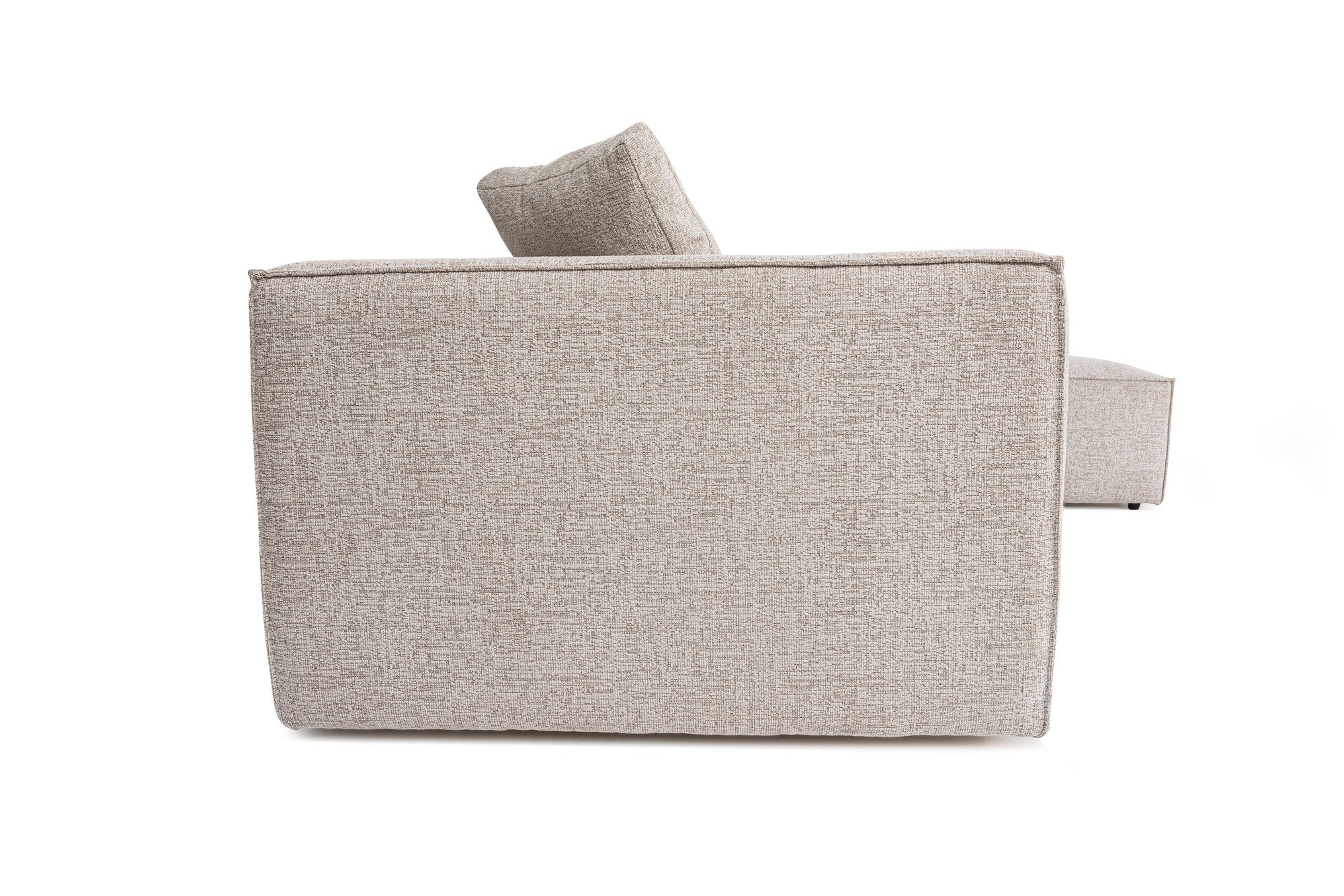 Lora (L1-O1-1R-POUFFE ) - Mocca Hörnssoffa