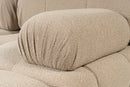 Doblo 3-sits med puff ( L1-O1-1R-Pouffe) - Persika Hörnssoffa
