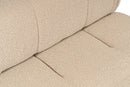 Doblo 3-sits med puff ( L1-O1-1R-Pouffe) - Persika Hörnssoffa