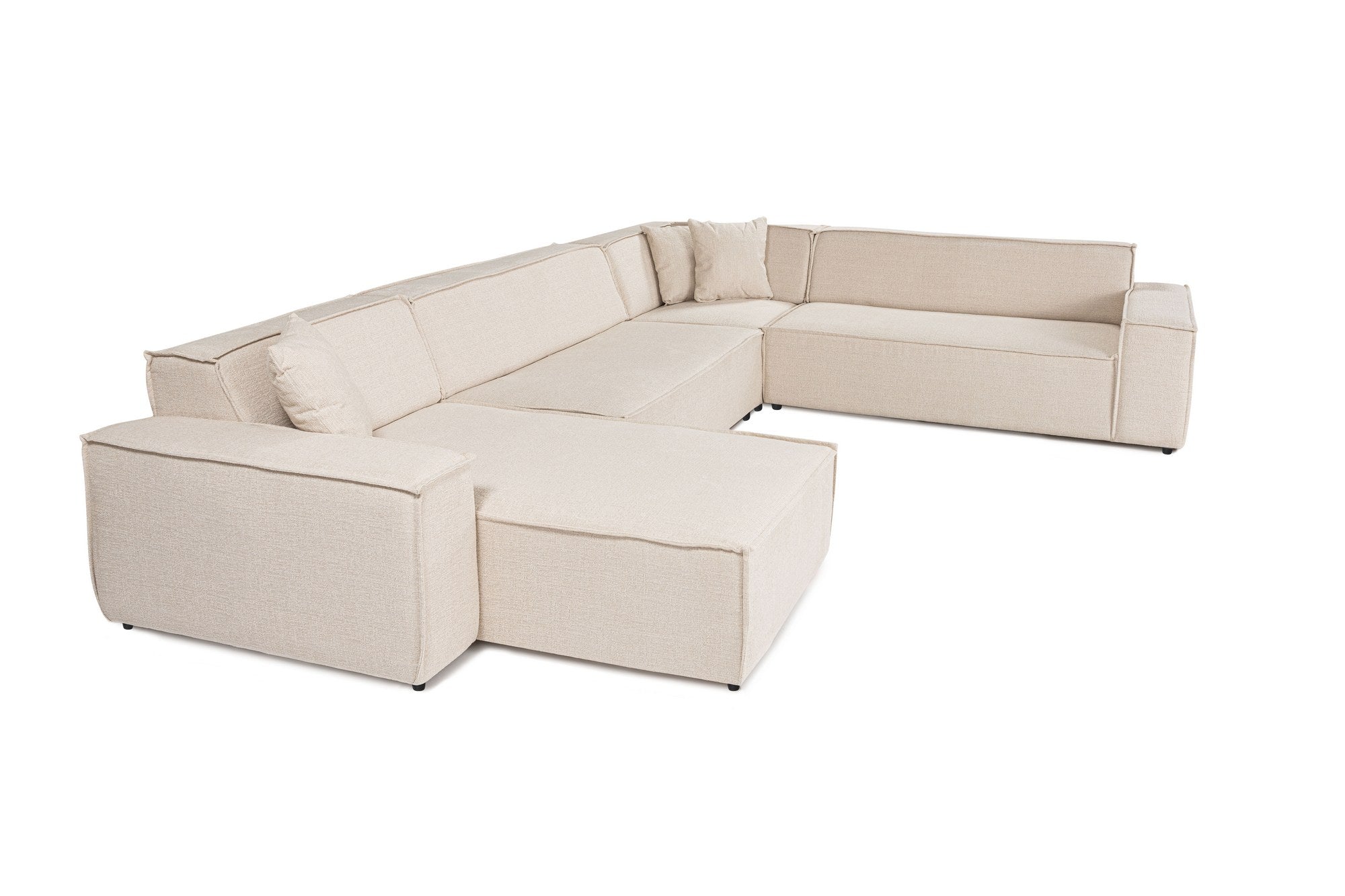 Puzzle Hörn (Chl-02-C-2R) - Beige Hörnsoffa