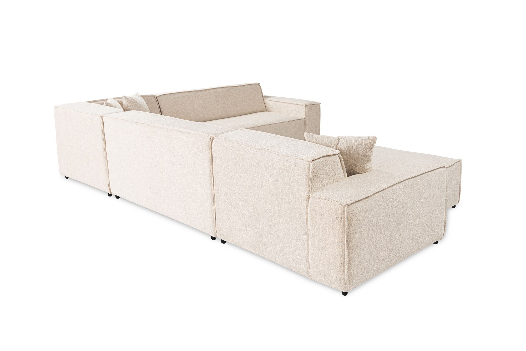 Puzzle Hörn (Chl-02-C-2R) - Beige Hörnsoffa