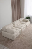 Doblo 3 Sits ( L1-O1-1R) - Cream Bouclette 3-Sits Soffa