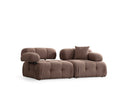 Doblo 2 Sits ( L1-1R) - Cappuccino 2-Sits Soffa
