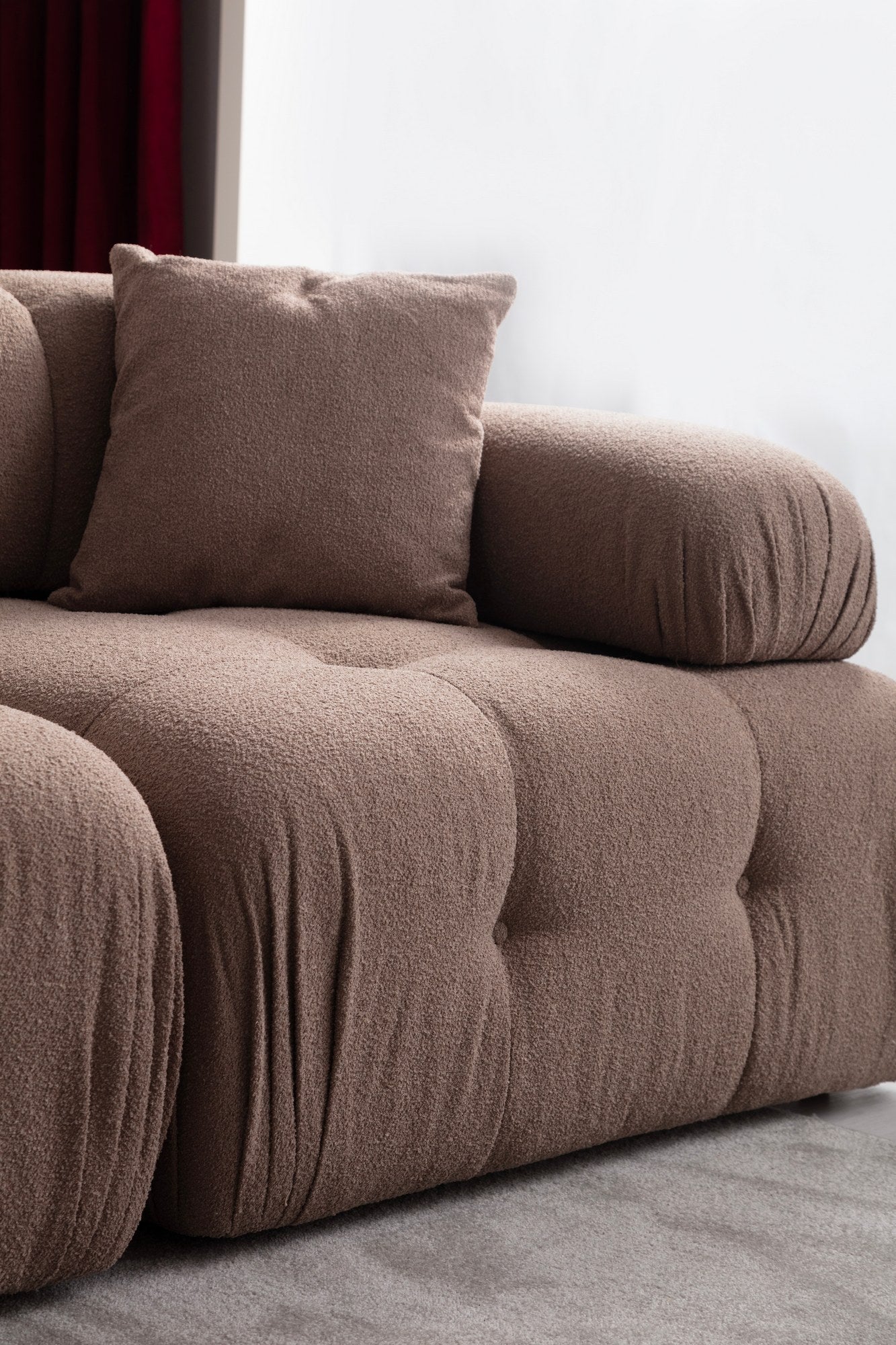 Doblo 2 Sits ( L1-1R) - Cappuccino 2-Sits Soffa