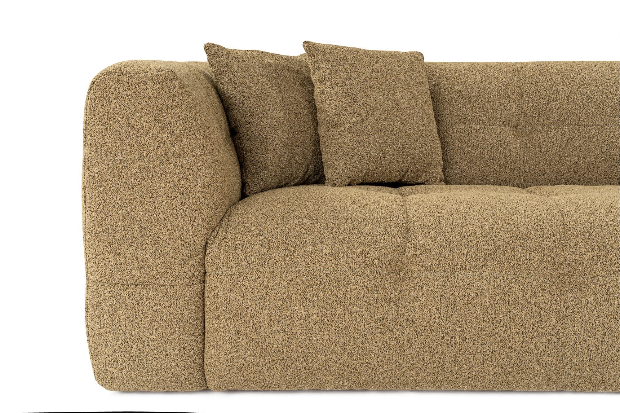 Cady - Khaki 3-Sits Soffa