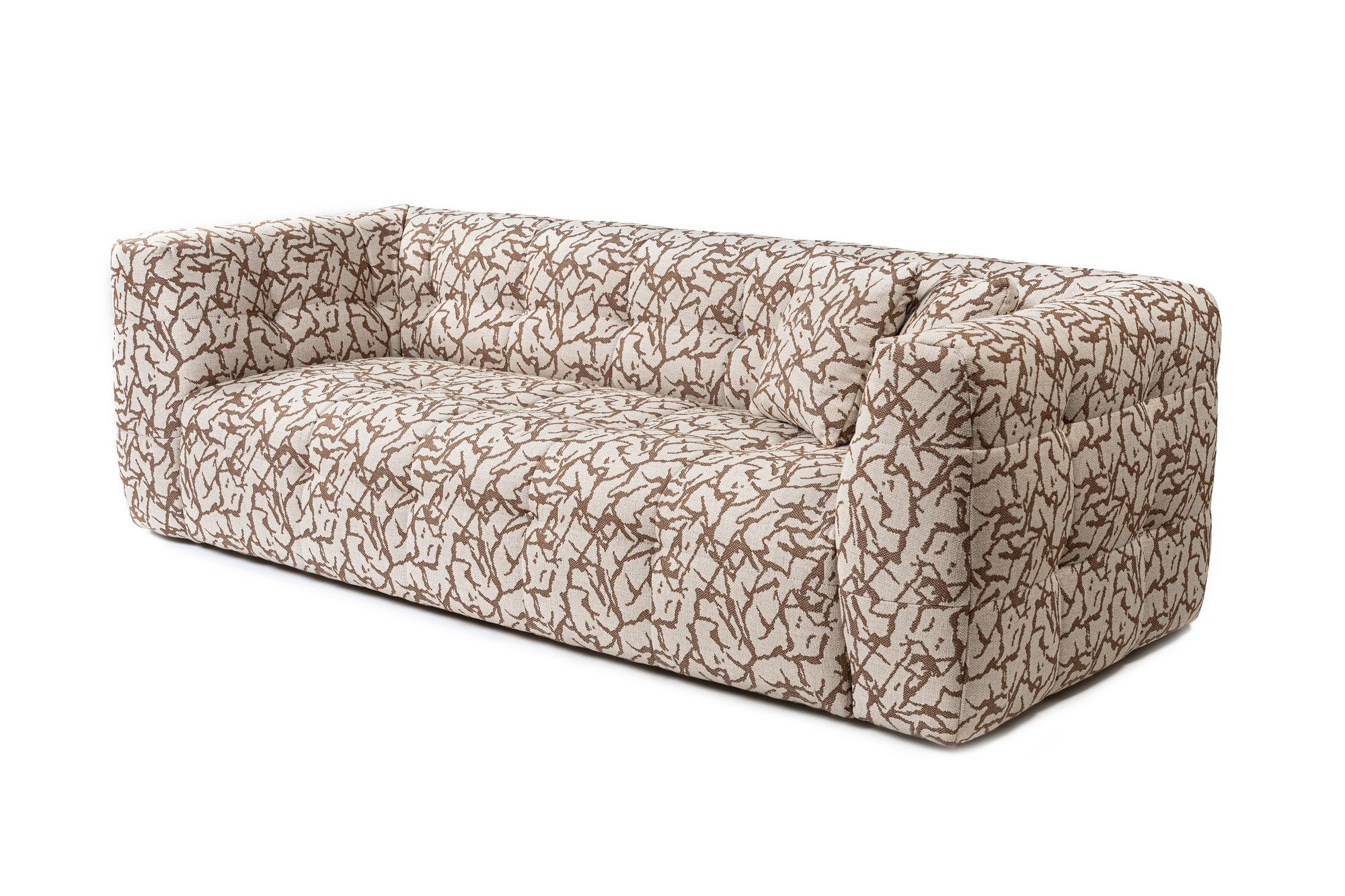 Cady - Tan 3-Sits Soffa