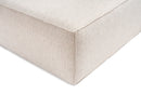 Lora (L1-O1-1R-POUFFE ) - Ljusbrun Hörnssoffa