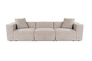 Lora 3 Seater - Mocha 3-sitssoffa