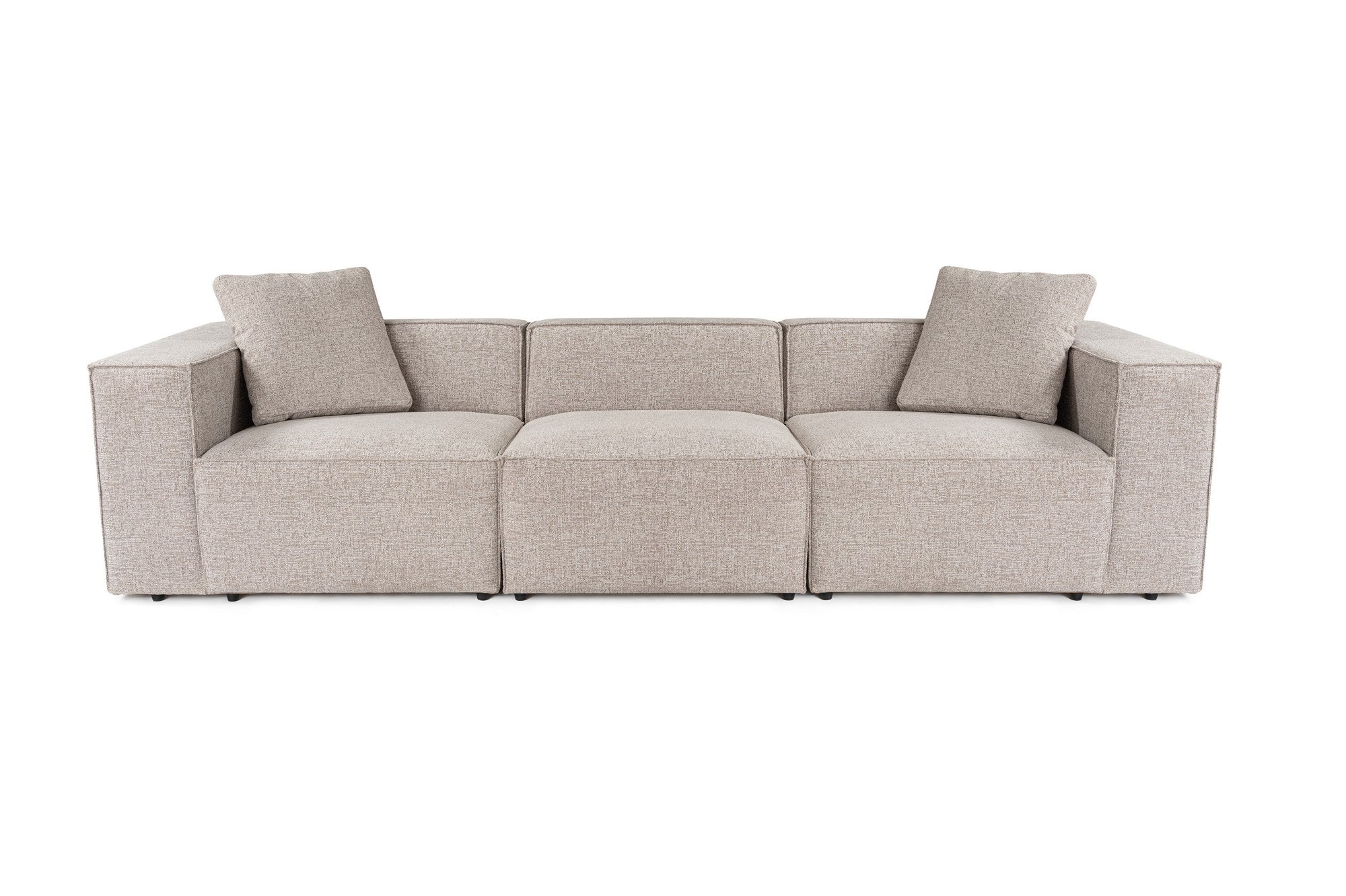 Lora 3 Seater - Mocha 3-sitssoffa