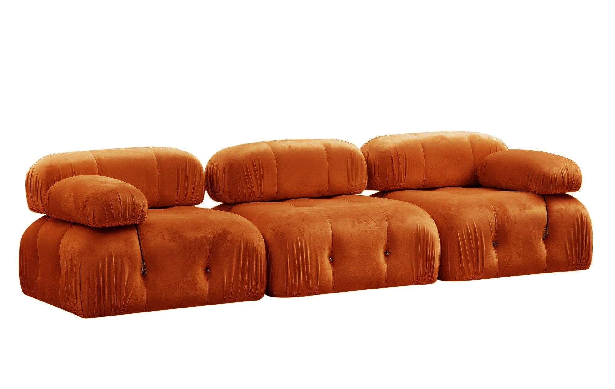 Bubble 3-sits ( L1-O1-1R) - Orange 3-sits soffa