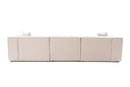 Lora 3 Seater - Ljusbrun 3-sitssoffa