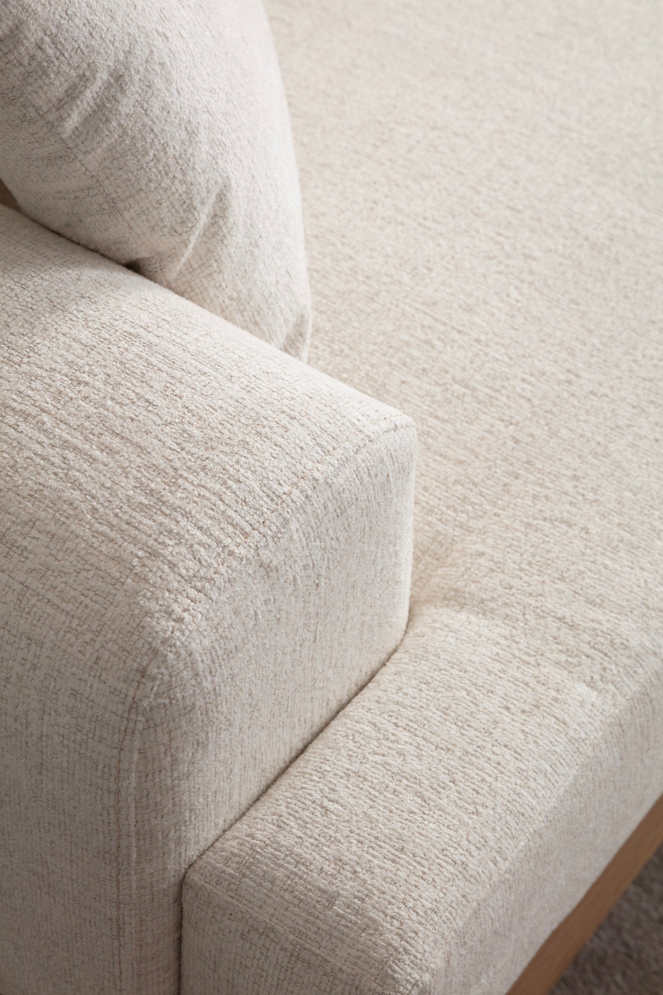 Eti Ek 3 Sits - Vit 3-Sits Soffa