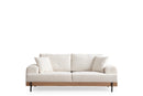 Eti Ek 3 Sits - Vit 3-Sits Soffa