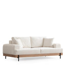 Eti Ek 3 Sits - Vit 3-Sits Soffa