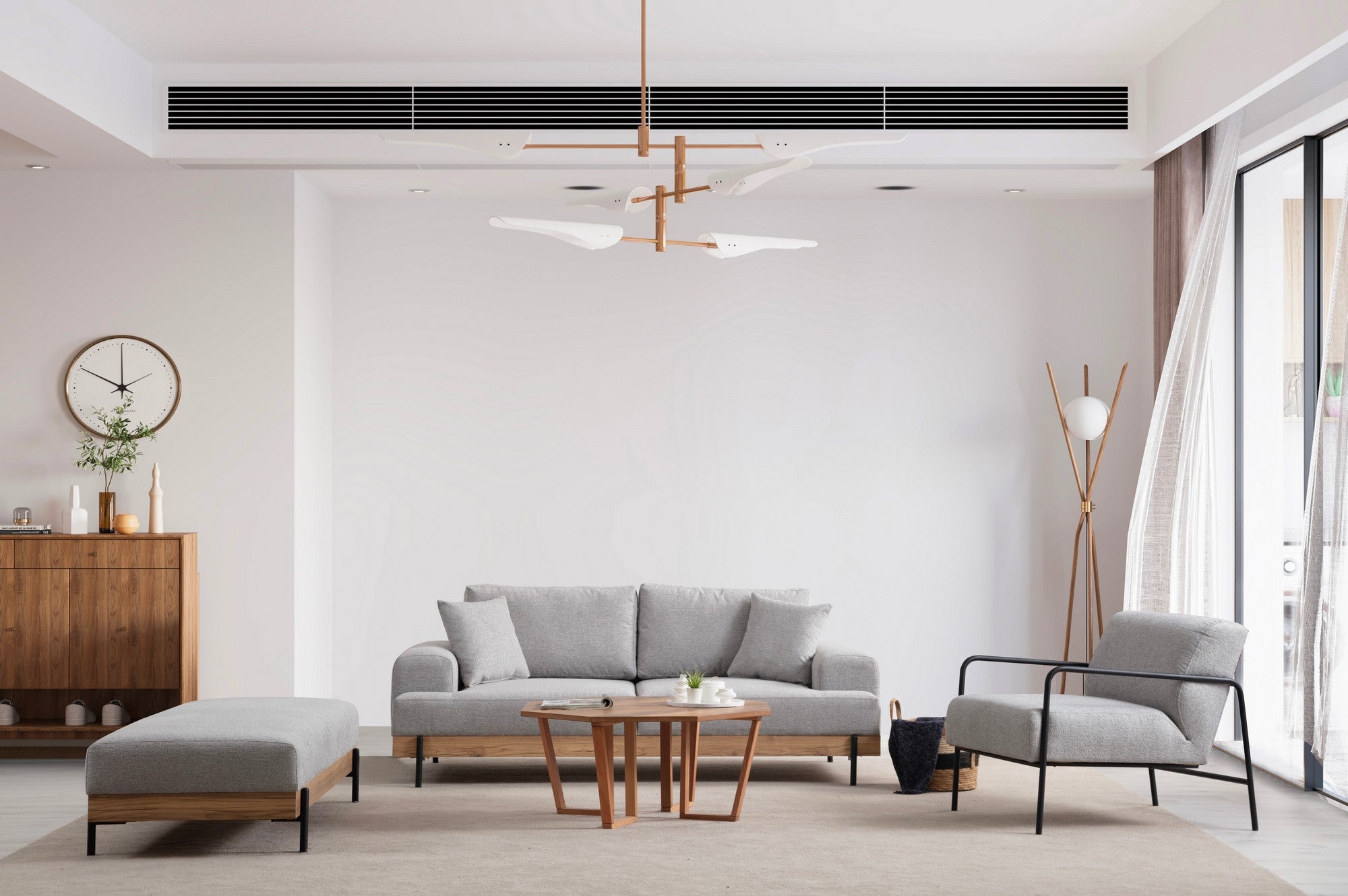 Eti Ek 3 Sits -Grå 3-Sits Soffa
