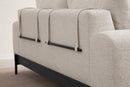 Eti Svart 3 Sits - Vit 3-Sits Soffa