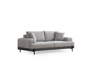 Eti Svart 3 Sits - Grå 3-Sits Soffa