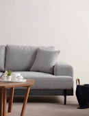 Eti Svart 3 Sits - Grå 3-Sits Soffa