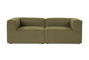 Fora 2 Sits - Grön 2-Sits Soffa